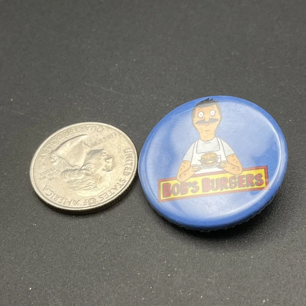 Bob's Burgers Cartoon Animation‎ TV Show Button Pin